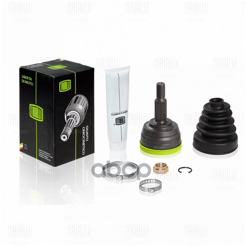 ШРУС для а/м Renault Duster (10-) 1.6i 6MT 4WD (наруж. перед.) (GO 0907) Trialli арт. go-0907