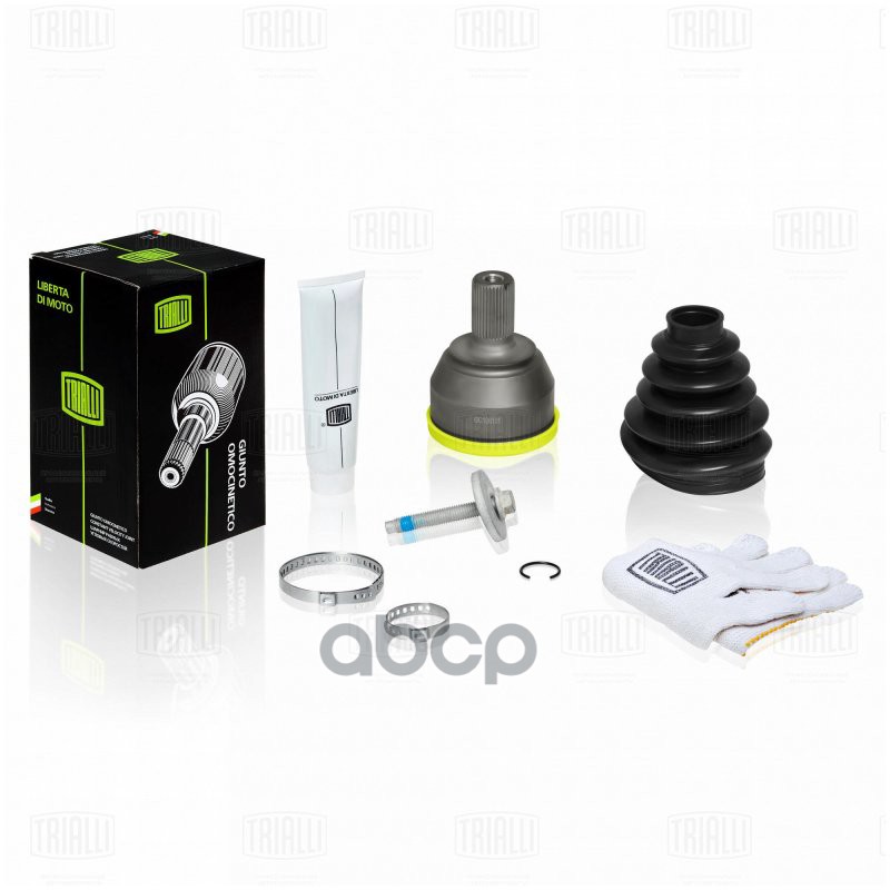 ШРУС для а/м Ford Focus II (05-) 1.6 Ti MT (наруж.) (24 шлц.) TRIALLI GO 106101 Trialli арт. GO 106101