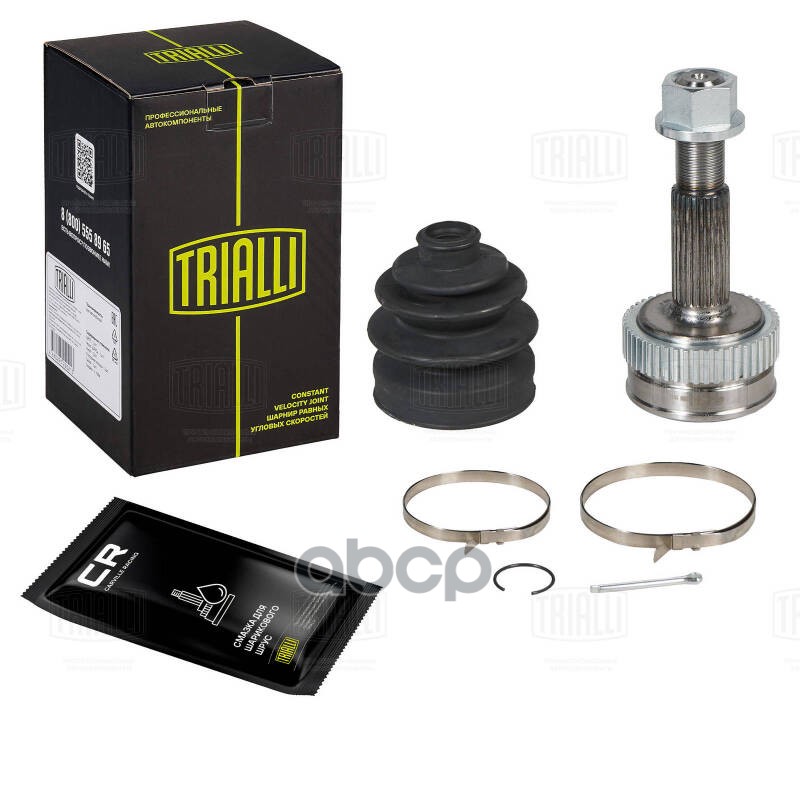 ШРУС для а/м Nissan Qashqai (06-)/(13-)/X-Trail T31 (07-)/T32 (14-) (наруж. зад.) GO1454 Trialli арт. GO1454