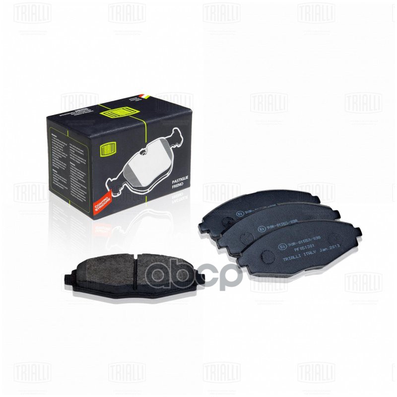 Колодки торм. Daewoo Matiz (98-) диск. перед. (PF 051301) Trialli арт. PF051301