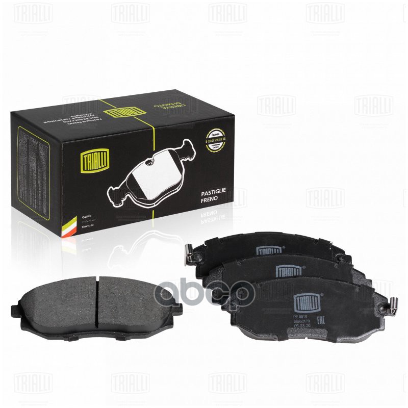 Колодки торм. диск. перед. Chevrolet Epica (06-) (PF0518) Trialli арт. PF0518