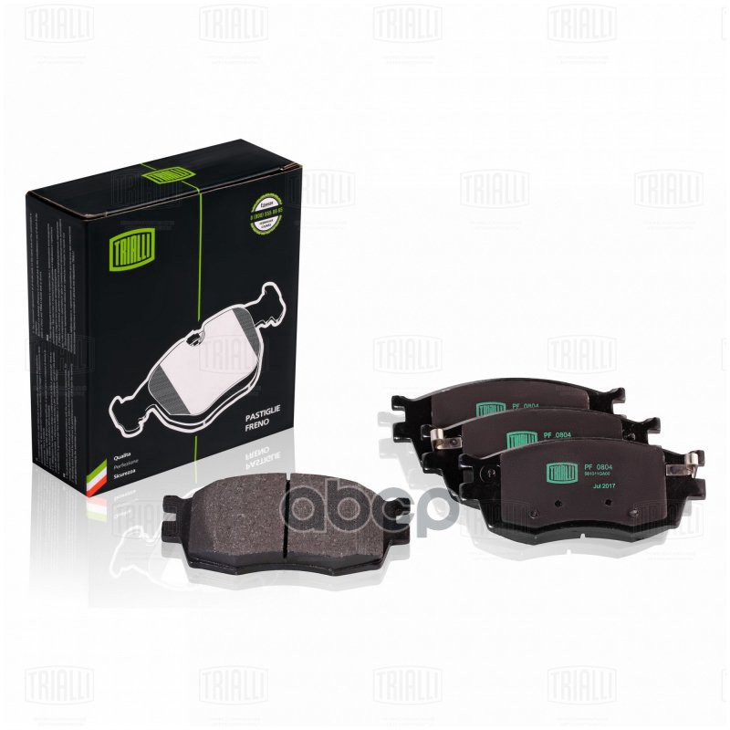 Колодки торм. диск. перед. Kia Rio II 05  PF0804 Trialli арт. PF0804