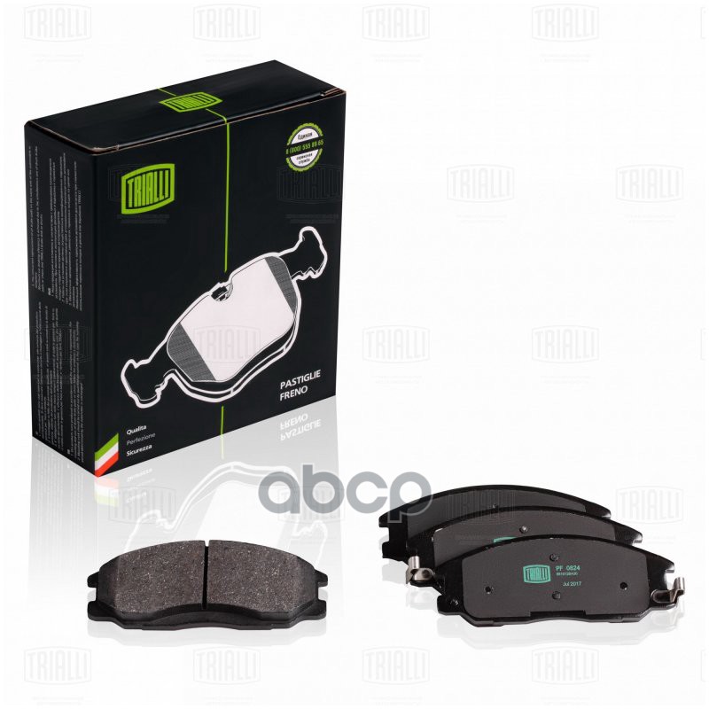 Колодки торм. для а/м Hyundai Santa Fe (00-) диск. перед. (PF 0824) Trialli арт. pf-0824
