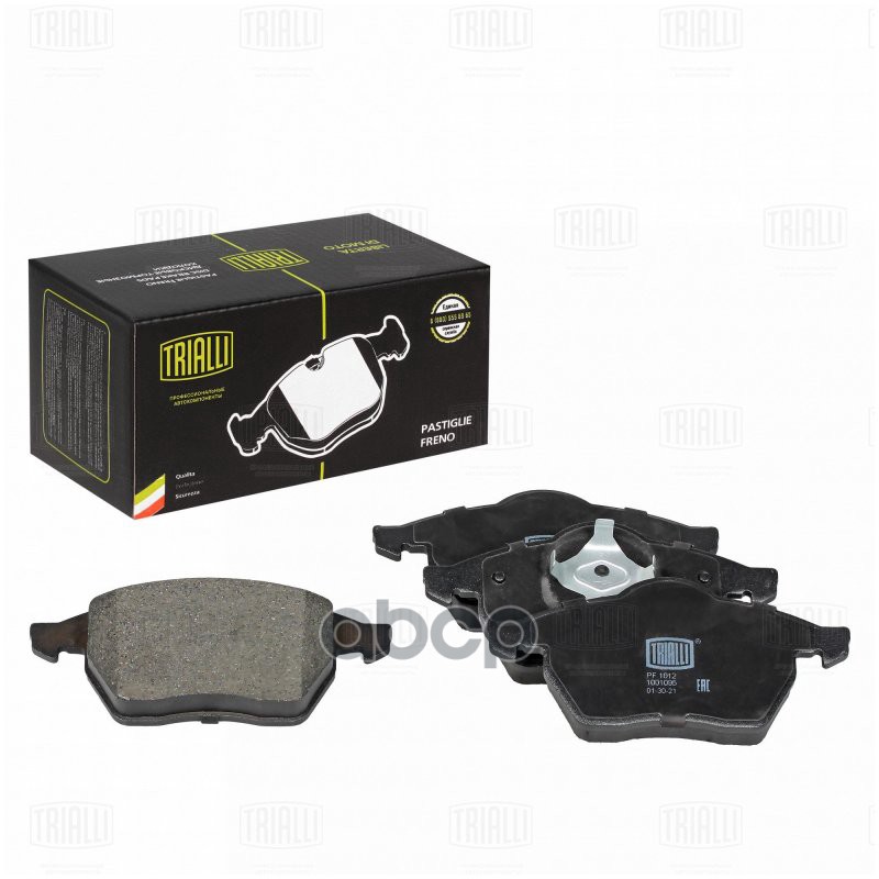 Колодки торм. Ford Galaxy (95-) диск. перед. (PF 1012) Trialli арт. PF1012