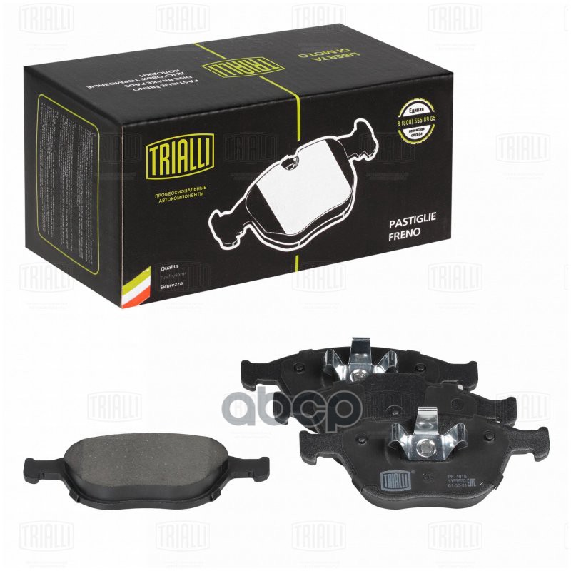 Колодки торм. Ford Transit Connect (02-) диск. перед. (PF 1015) Trialli арт. PF1015