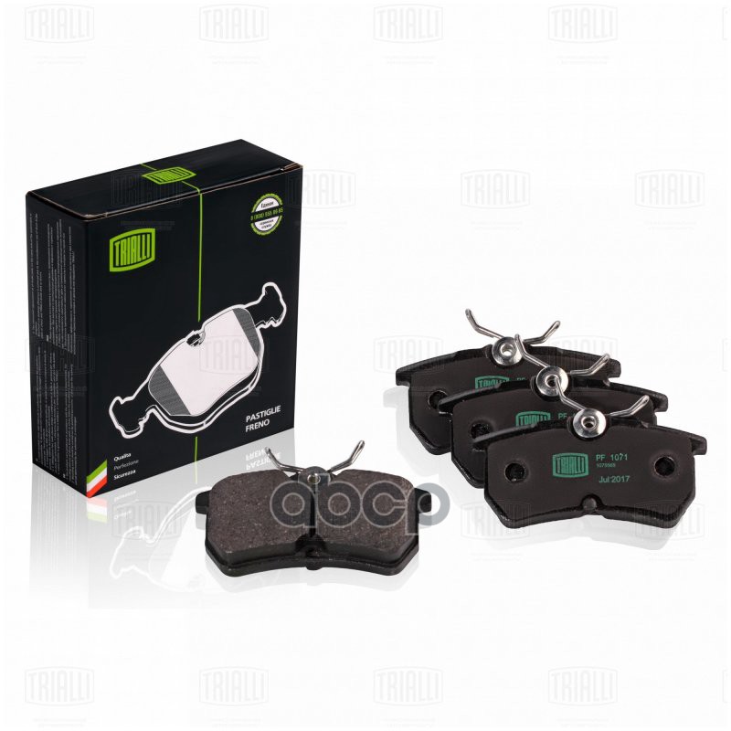 Колодки торм. для а/м Ford Focus I (98-) диск. зад. (PF 1071) Trialli арт. pf-1071