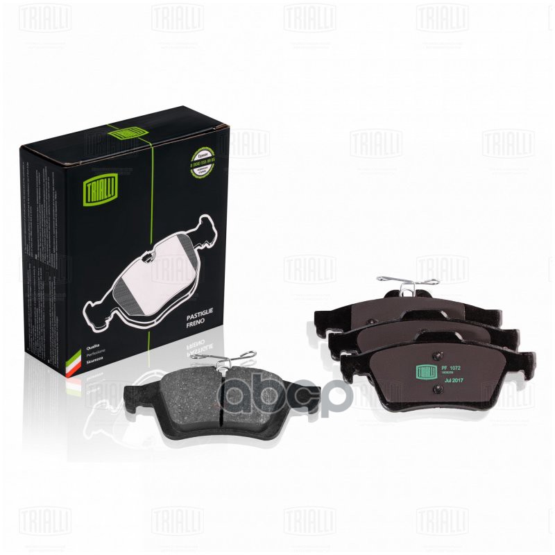 Колодки торм. диск. зад. Ford Focus II 04  PF1072 Trialli арт. PF1072