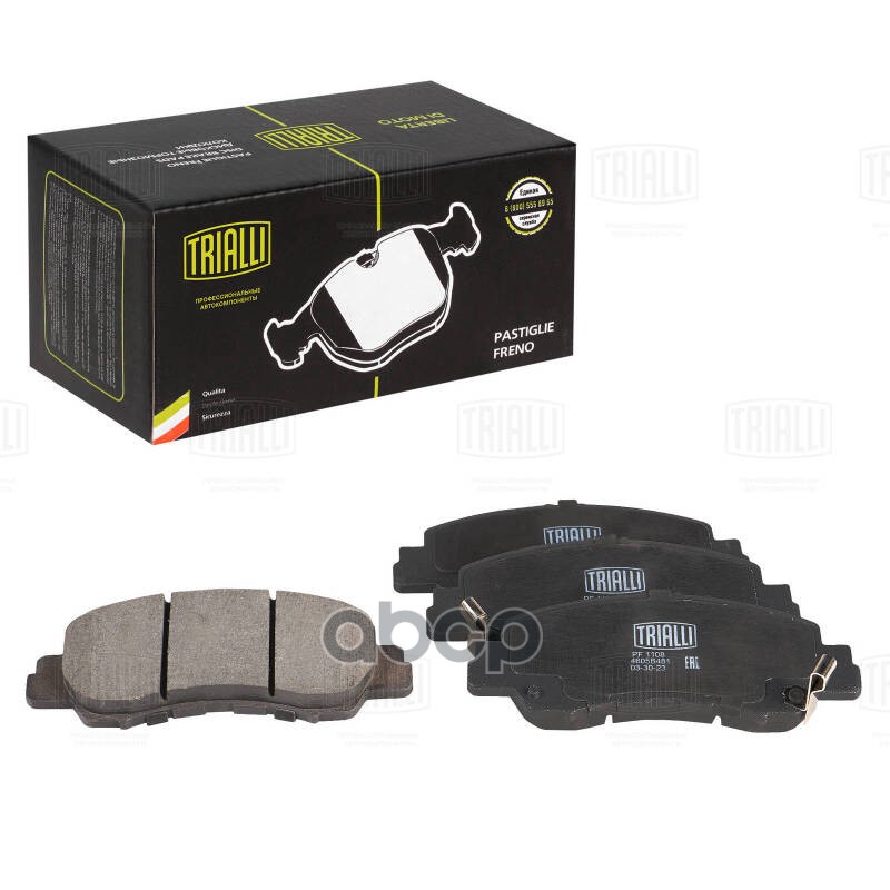 Колодки торм. Mitsubishi Eclipse Cross X (17-) диск. перед. (PF 1108) Trialli арт. PF1108