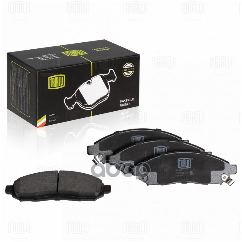 Колодки торм. Nissan Pathfinder (05-) диск. перед. (PF 1421) Trialli арт. PF1421