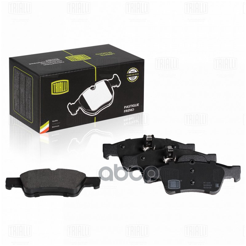 Колодки торм. Mercedes E (W211) (02-)/E (W212) (09-) диск. зад. (PF 1515) Trialli арт. PF1515