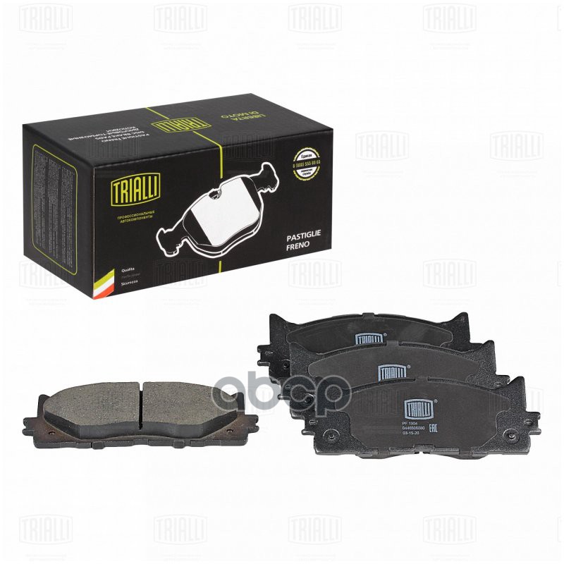 Колодки торм. Toyota Camry (06-) диск. перед. (PF 1904) Trialli арт. PF1904