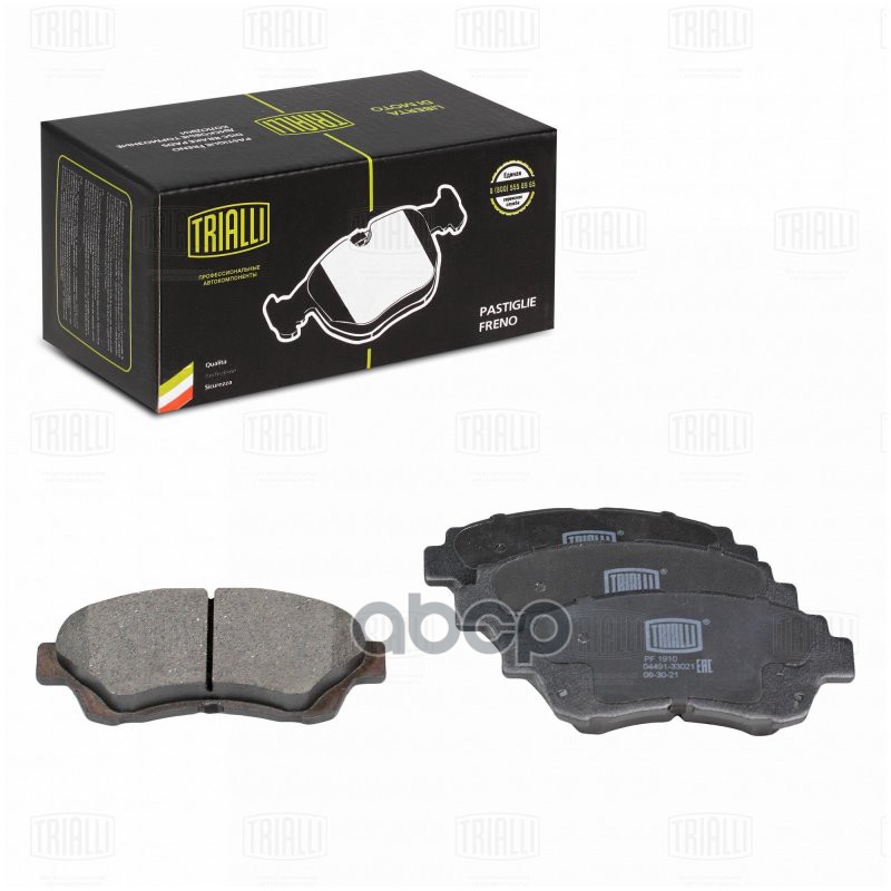 Колодки торм. Toyota Camry (91-) диск. перед. (PF 1910) Trialli арт. PF1910