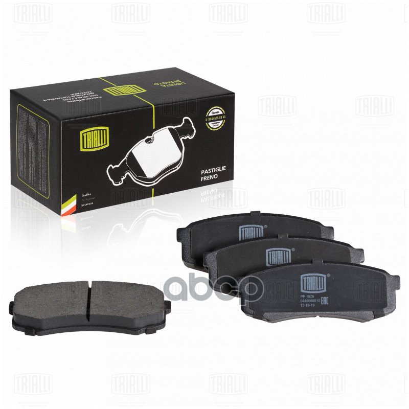 Колодки торм. для а/м Toyota Land Cruiser Prado (02-)/(09-) диск. зад. TRIALLI PF 1926 Trialli арт. PF 1926