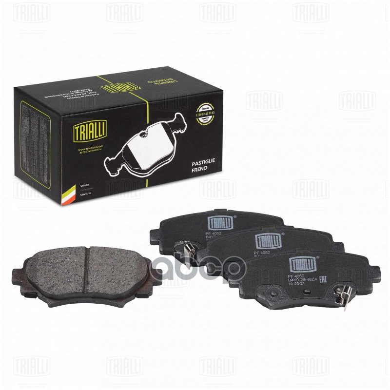 Колодки торм. для а/м Mazda 3 (13-) диск. зад. (PF 4052) Trialli арт. pf-4052
