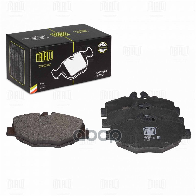 Колодки торм. Mercedes E (W211) (02-) диск. перед. (PF 4275) Trialli арт. PF4275
