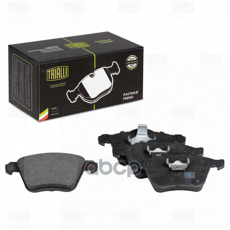 Колодки торм. Volvo S60 (00-)/S80 (98-)/V70 (00-)/XC90 (02-) диск. перед. (PF 4370) Trialli арт. PF4370