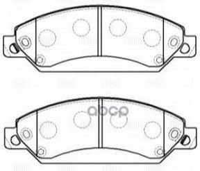 Колодки торм. для а,м Chevrolet Tahoe 07-,14-,Cadillac Escalade 06- диск. перед. PF 4396 Trialli арт. PF4396
