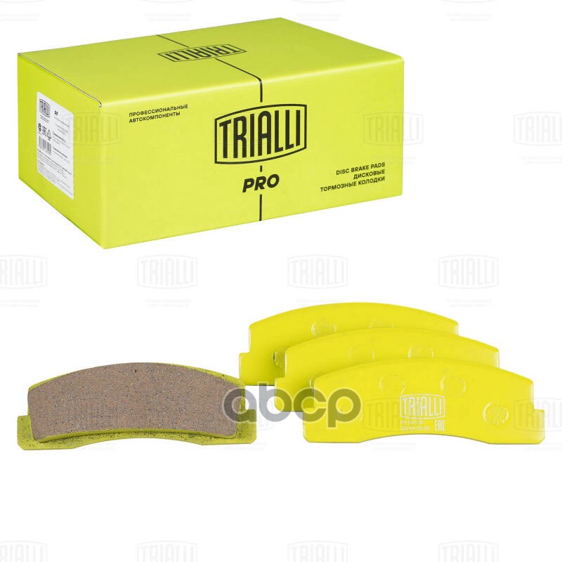 Колодки торм. для а/м Лада 2121 диск. перед. (керам.) (PF 501CR) PRO Trialli арт. pf-501cr