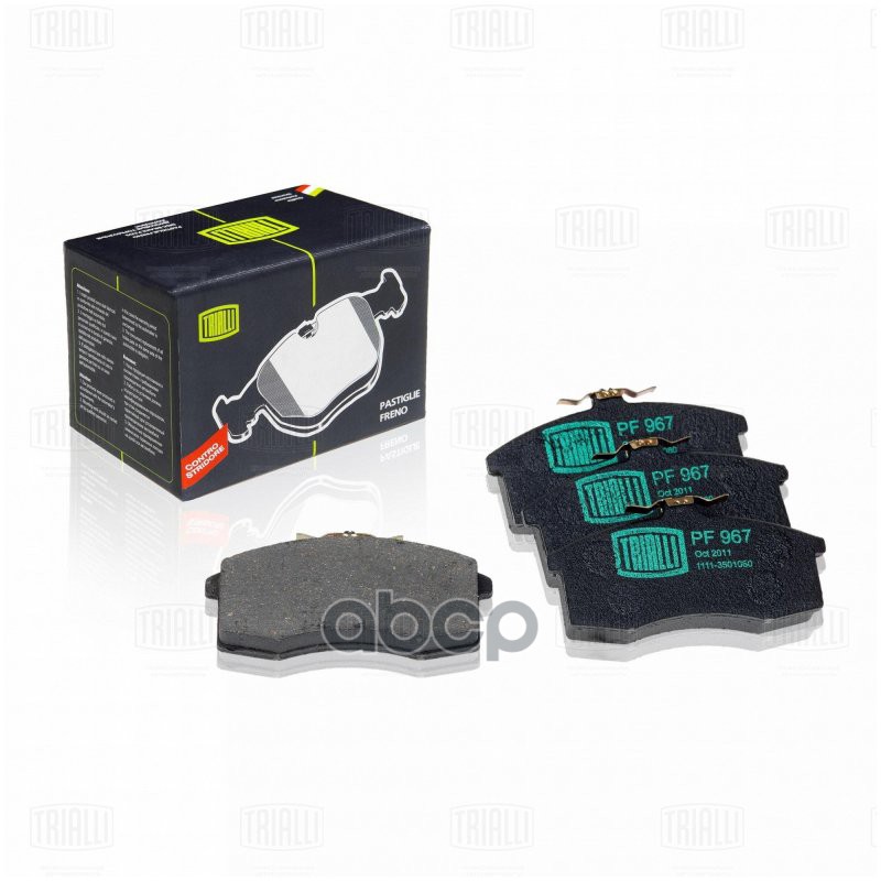 Колодки торм. Лада 1111 диск. перед. (PF 967) Trialli арт. PF967