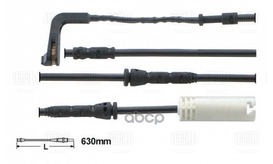 Датчик износа колодок BMW 1 (E81) (04-)/3 (E90) (05-) перед. L=635 (PFS 4185) Trialli арт. PFS4185