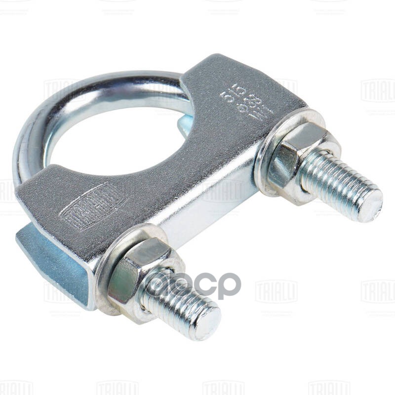 Хомут глушителя U-образный D38 мм стремянка оцинк. сталь UC 38 Z Trialli арт. UC38Z