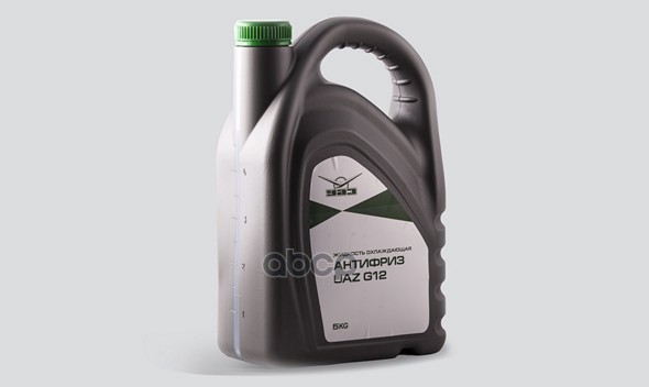 Антифриз Уаз Uaz G12 Готовый -40C Зеленый 5 Кг 000000473401700 UAZ арт. 000000473401700