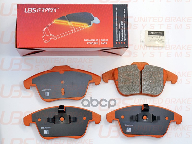 Тормозные Колодки Ford Mondeo 07-/11-/S-Max 06-/11-/Galaxy07-/11-/Volvo S60 Ii/S80 Ii 13-/Xc70 Ii 13 UBS арт. b1101005