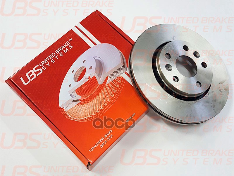 Тормозной Диск Для Renault Kangoo 08- Передний Вент.  1Шт. UBS арт. b2105007