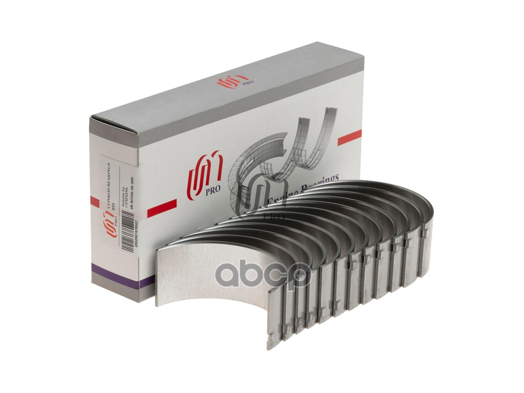 Вкладыши шатунные STD Cummins 6BT/ISBe/ISF 3.8 (к-т 12 шт) (3969562/4893693/79 389 600) United Motors арт. 08BES0606000