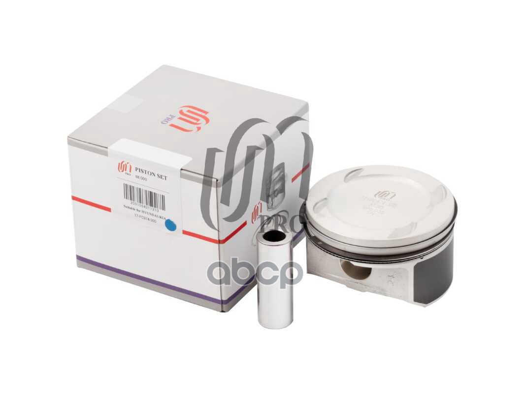Поршень STD с кольцами KIA/Hyundai 2.4i 16V G4KG/G4KE d88.0 STD (23410-25201) UM United Motors арт. 17PC974000