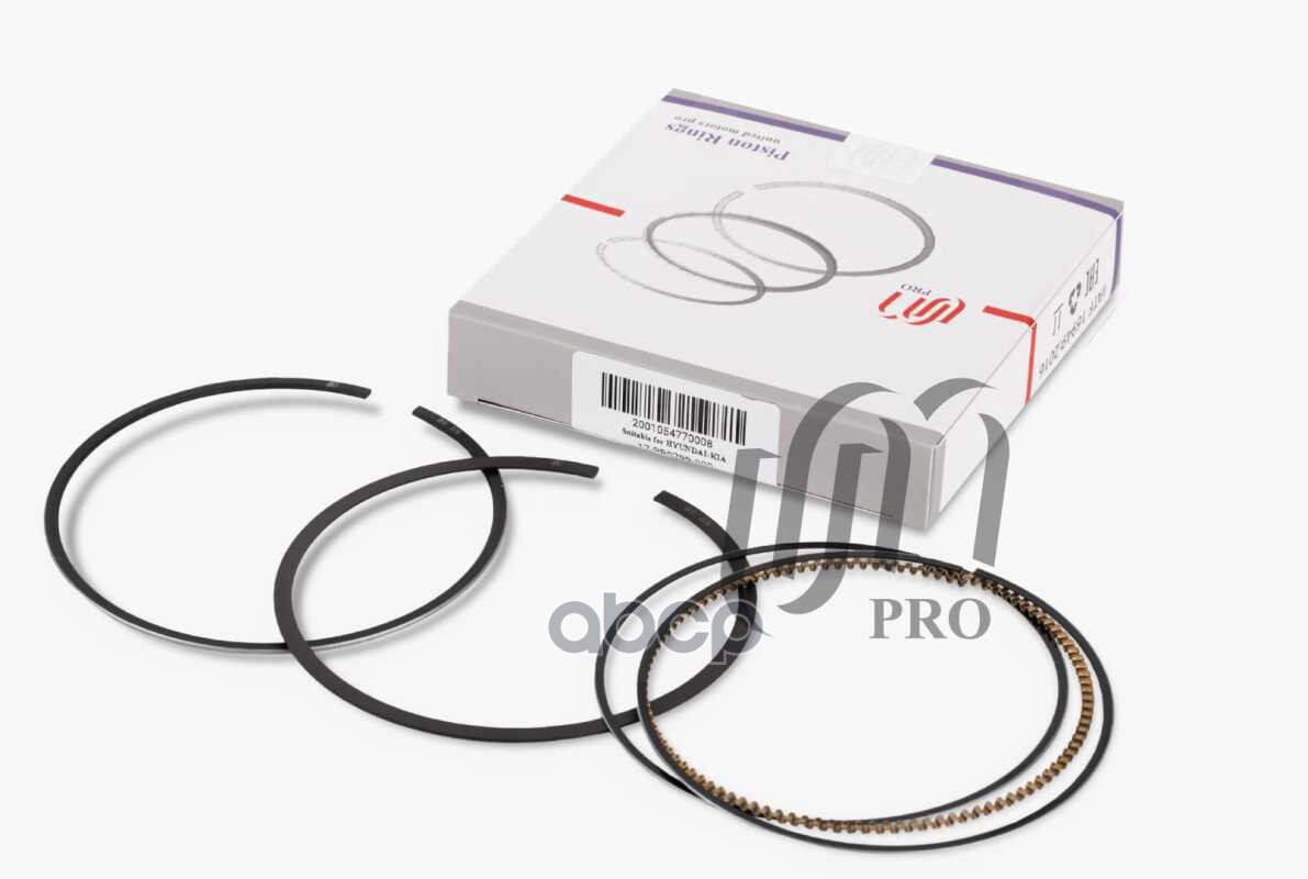 Кольца поршневые STD Hyundai/Kia G4KD d86.0 STD 1.2-1.2-2.0 (23040-25000) на 1 цил. UM United Motors арт. 17PR0799000