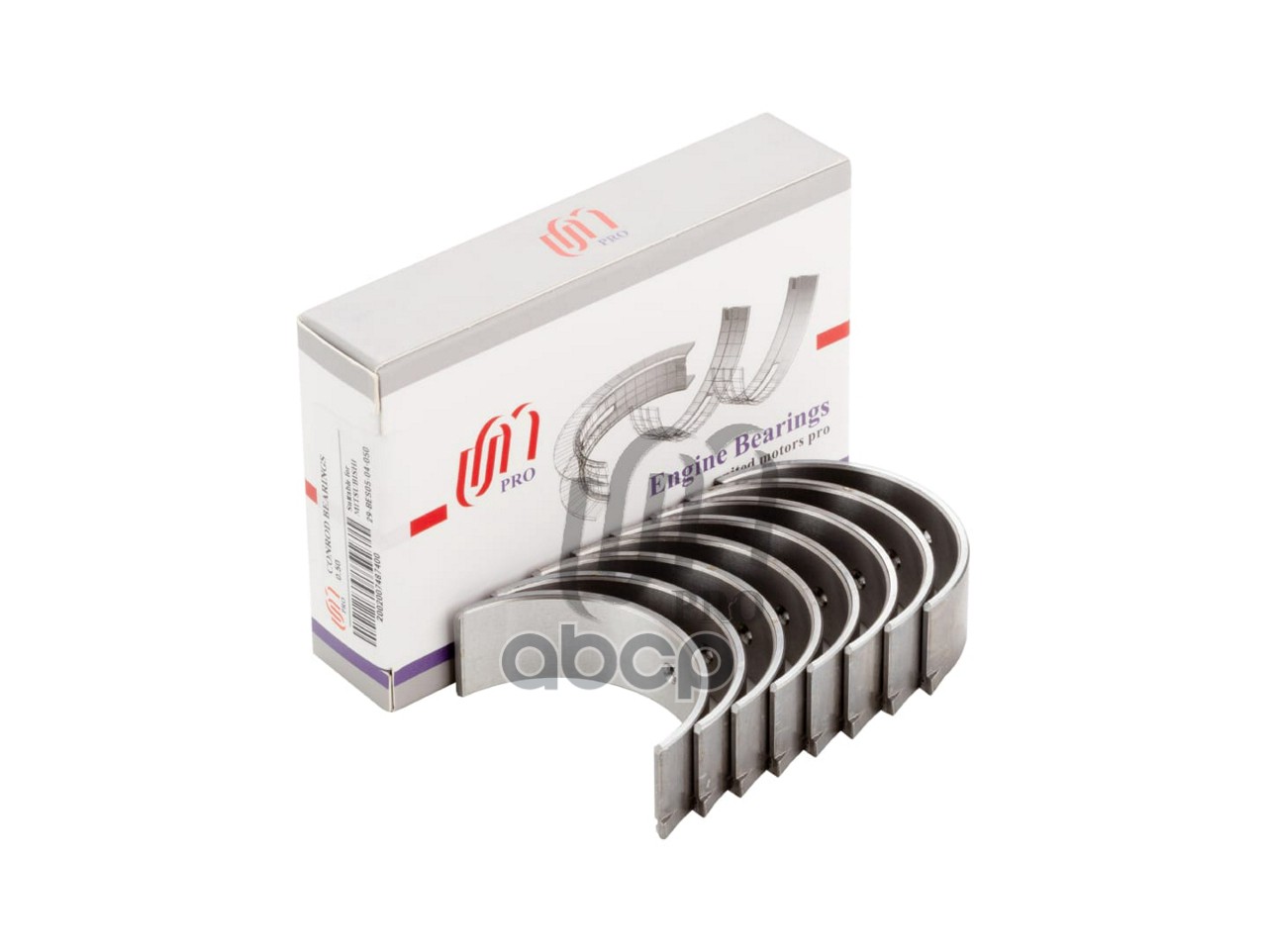 Вкладыши шатунные 0.50 Mitsubishi G13B 88- UM United Motors арт. 29BES0504050