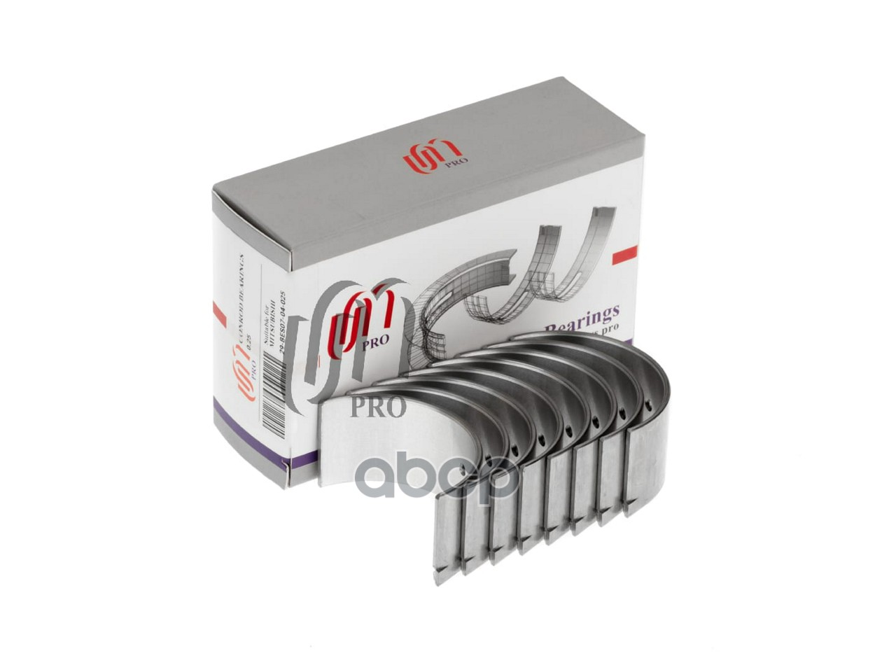 Вкладыши шатунные 0.25 Mitsubishi 4G32,4G33 UM United Motors арт. 29BES0704025