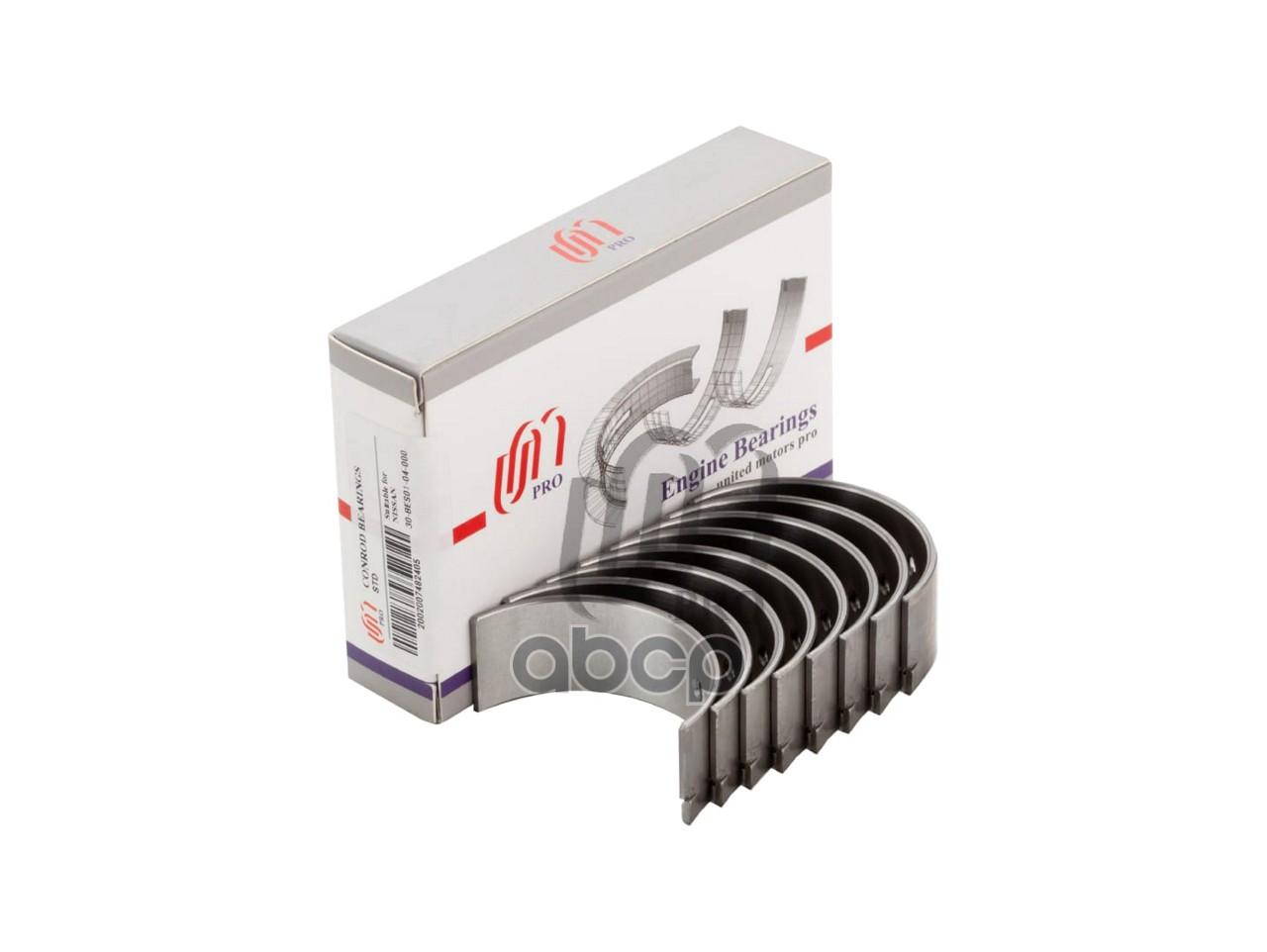 Вкладыши шатунные STD Nissan GA13-16/QG13-18 87-> UM United Motors арт. 30BES0104000