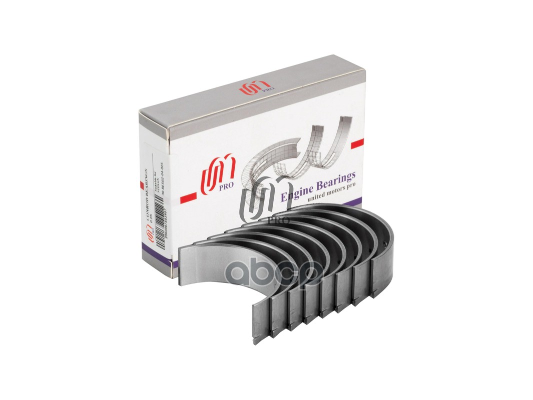 Вкладыши шатунные 0.25 Nissan SR18/SR20 UM United Motors арт. 30BES0204025