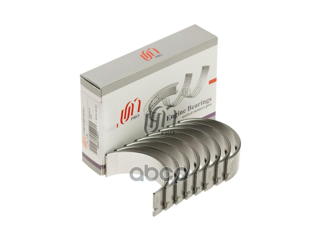 Вкладыши шатунные 0.50 Chevrolet A15SMS, Opel 12NZ/13N (с отверстием) UM United Motors арт. 31BES0204050