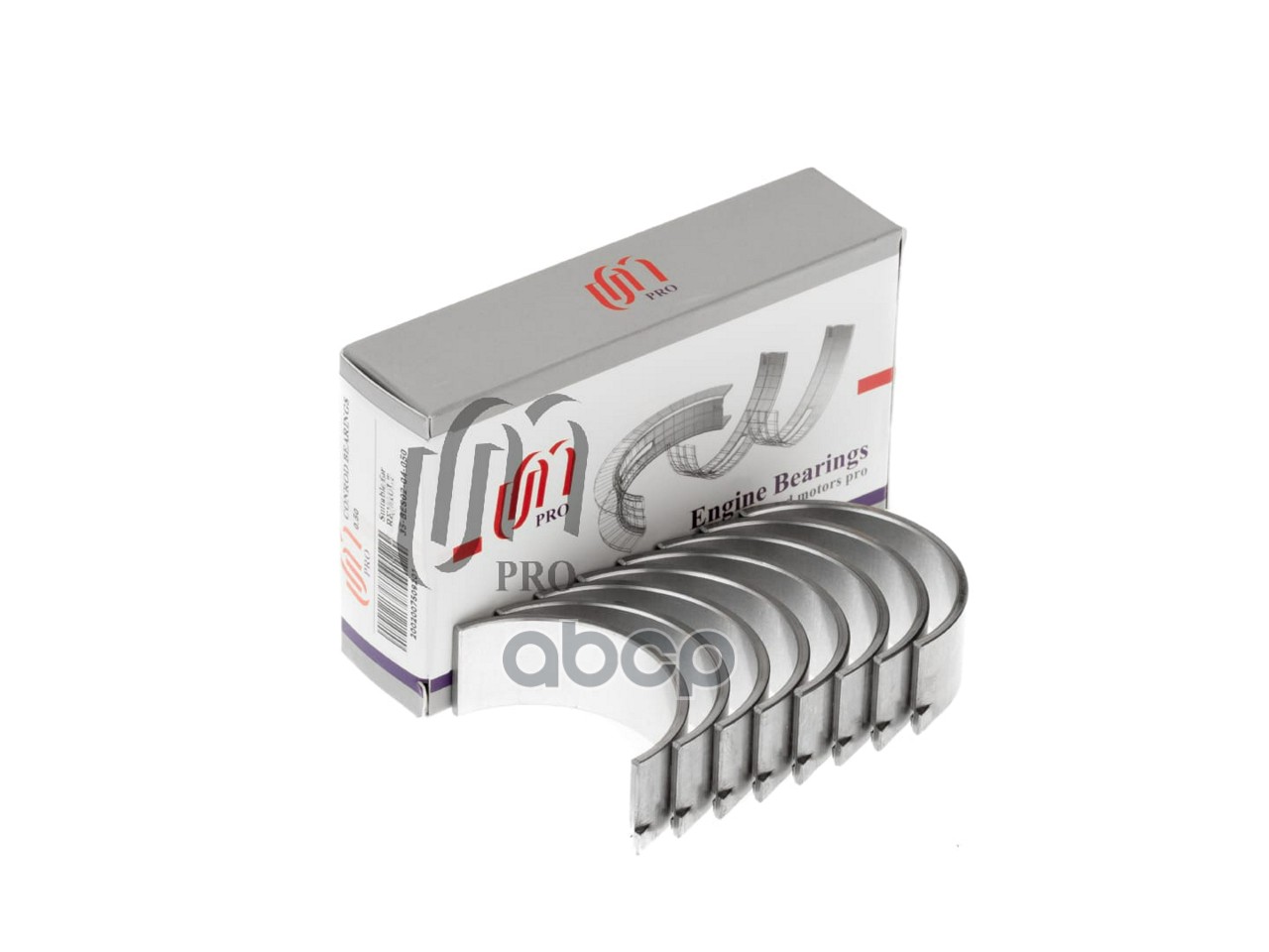 Вкладыши шатунные 0.50 Renault 1.0-1.4,C1G UM United Motors арт. 35BES0204050