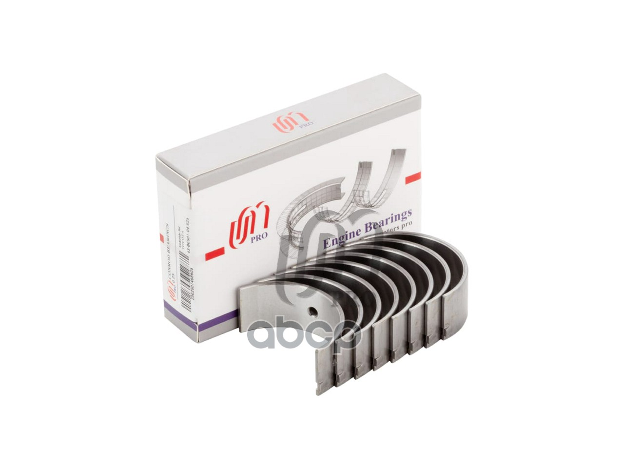 Вкладыши шатунные 0.25 Toyota 1A/2A/3A/4A/-F,-FE,-GE,5A/-F,-FE UM United Motors арт. 43BES0104025