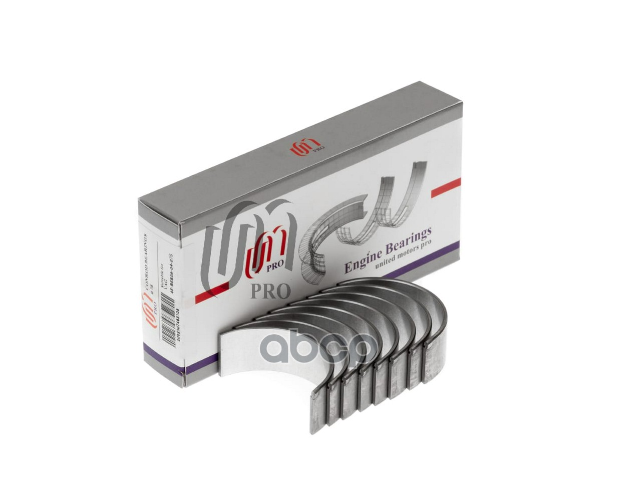 Вкладыши шатунные 0.75 Audi/VW D UM United Motors арт. 45BES0604075