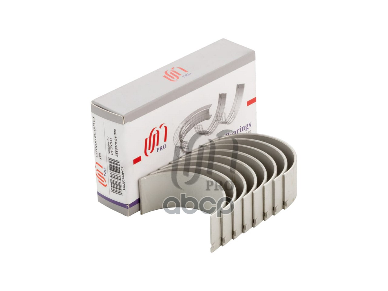 Вкладыши шатунные STD Hyundai/KIA D4EA UM United Motors арт. BES007004000