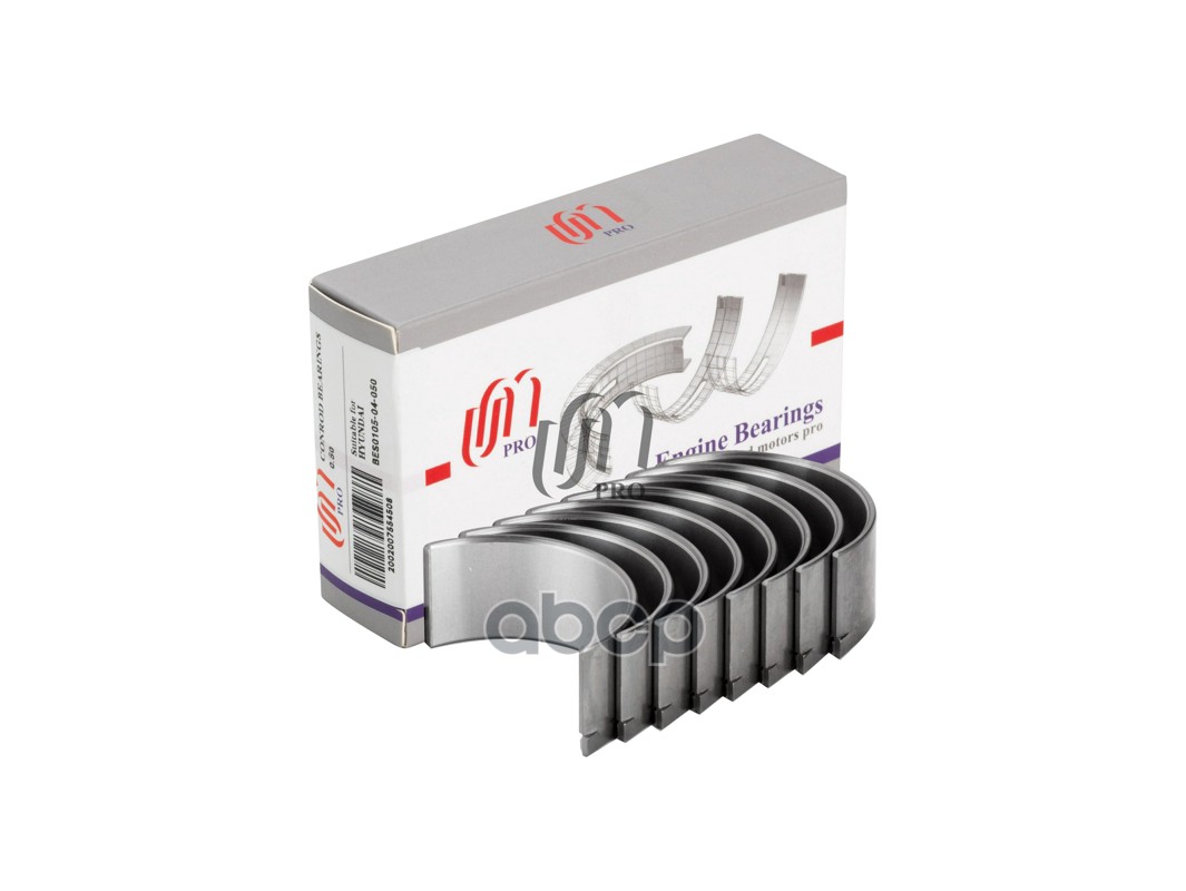 Вкладыши шатунные 0.50, к-т, Hyundai 1.8i G4CM (23060-23902) UM United Motors арт. BES010504050