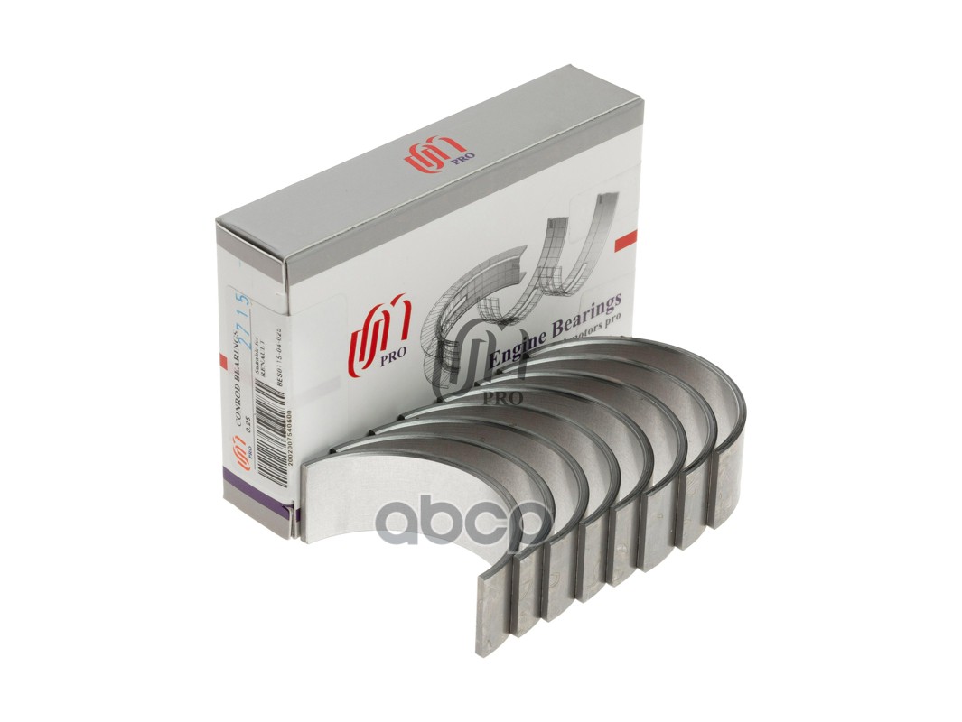 Вкладыши шатунные 0.25, к-т, Renault K4M/K7M (7701474892) без замка UM United Motors арт. BES011504025