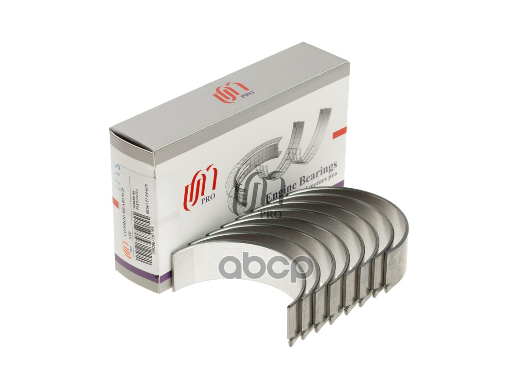 Вкладыши шатунные STD d52мм STD Ford Ecoboost/Mazda 2.3 DISI Turbo (L3Y2-11-SE0) UM United Motors арт. BES012704000