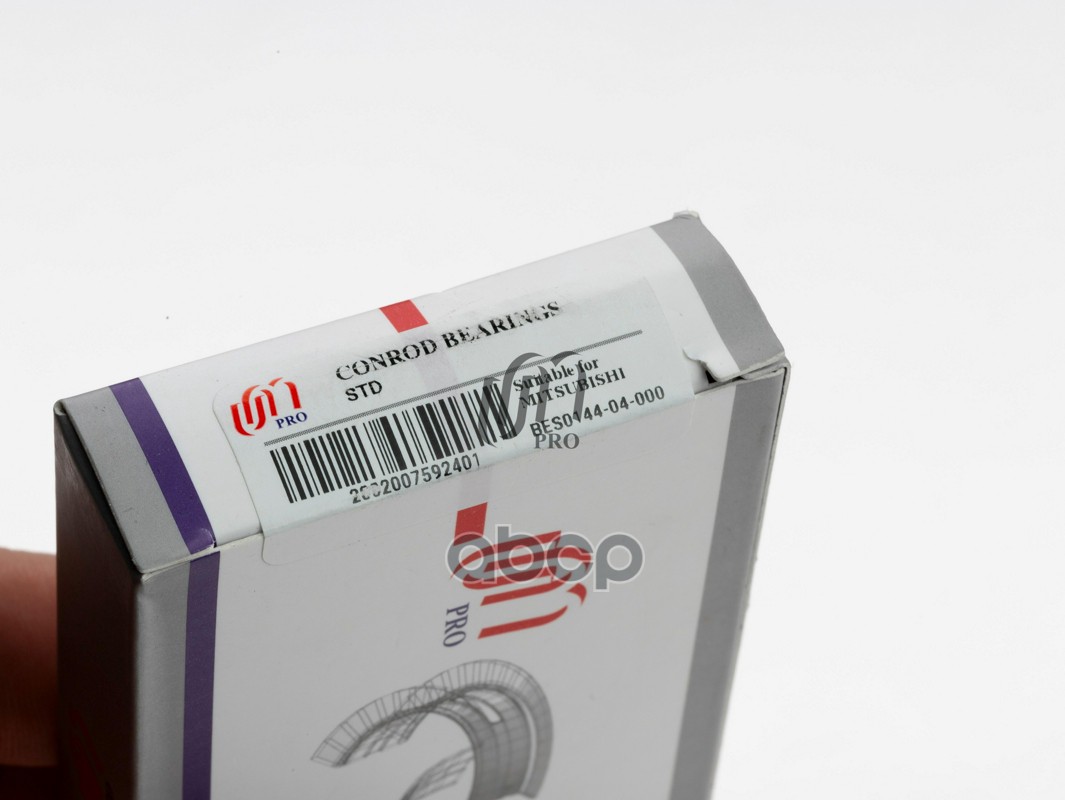 Вкладыши шатунные STD к-т на 4 цил. MITSUBISHI 4A90, 4A91, 4A92 (MN195585V) UM United Motors арт. BES014404000