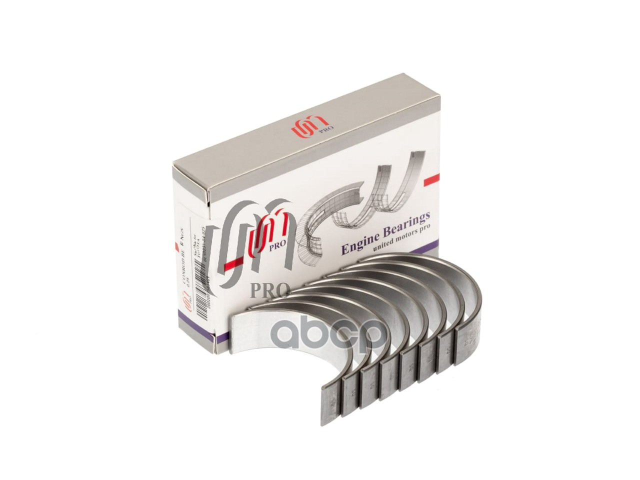 Вкладыши шатунные 0.25 Toyota 1ZR-FE/2ZR-FE UM United Motors арт. BES023104025