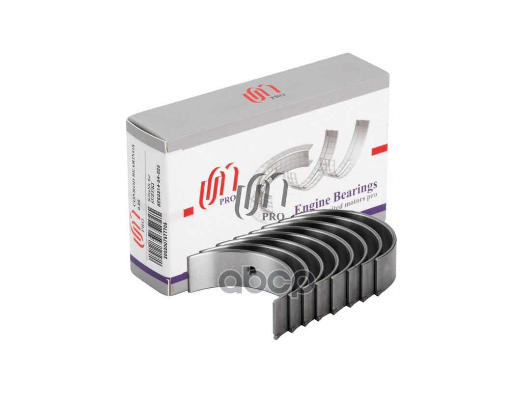 Вкладыши шатунные 0.25 Suzuki J24B (12100-78840-025) UM United Motors арт. BES031404025