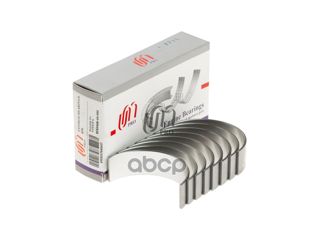 Вкладыши шатунные STD Toyota 2AR-FE/2AR-FXE (13281-0V011) UM United Motors арт. BES040804000