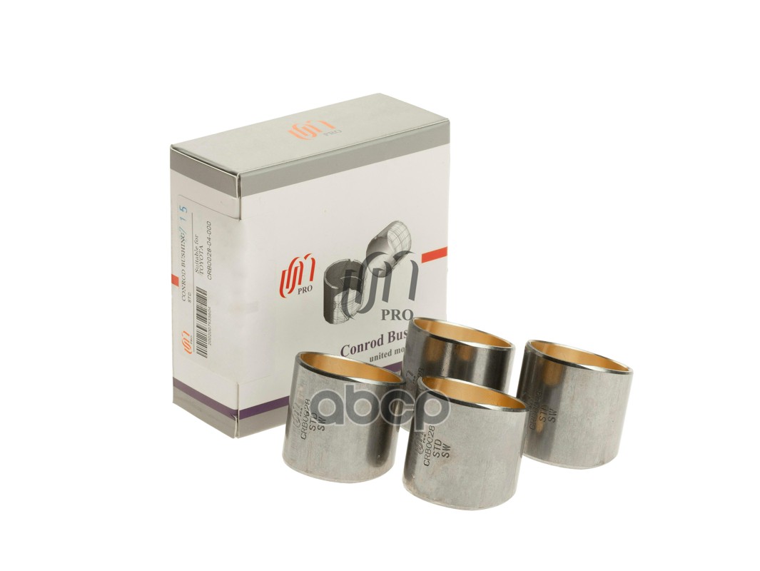 Втулки верхней головки шатуна STD d29 (трап.) Toyota 2L-T/3L/5L (90999-73115) (к-т 4 шт) UM United Motors арт. CRB002804000