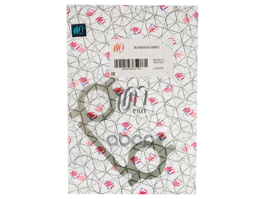 Прокладка выпускного коллектора Mercedes OM904/OM906 UM United Motors арт. GG0096