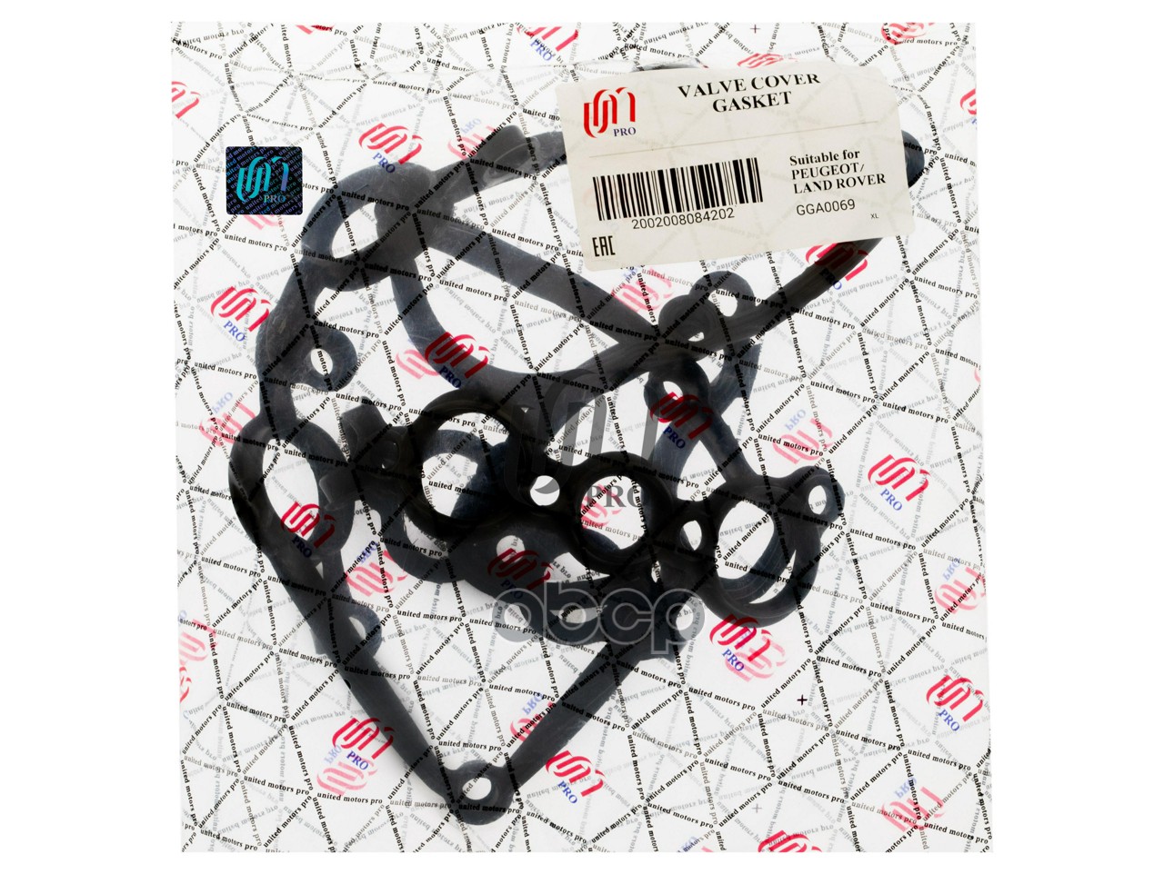 Прокладка клапанной крышки Peugeot DT17/Land Rover 306DT (0249.E1/LR029132) UM United Motors арт. GGA0069